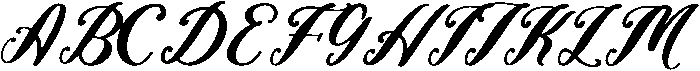 Blackbird otf (900) Font UPPERCASE