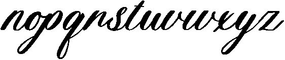 Blackbird otf (900) Font LOWERCASE