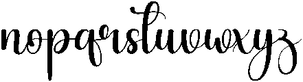 Blackboard Regular otf (900) Font LOWERCASE