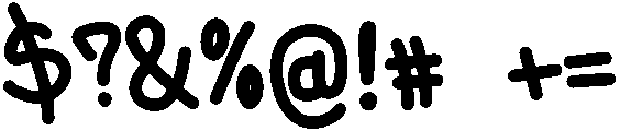 Blackboard Regular otf (900) Font OTHER CHARS