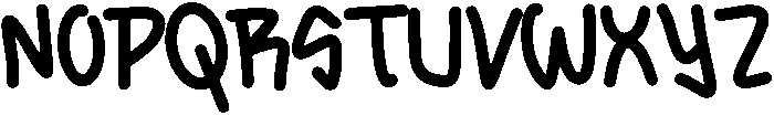 Blackboard Regular otf (900) Font UPPERCASE