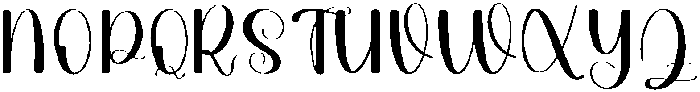 Blackday Regular otf (900) Font UPPERCASE