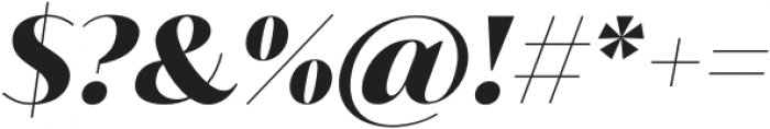 Blacker Sans Display Heavy Italic otf (800) Font OTHER CHARS
