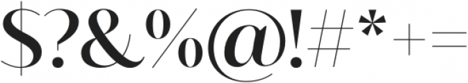 Blacker Sans Display Regular otf (900) Font OTHER CHARS