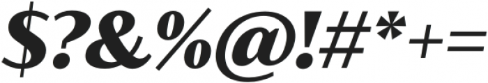 Blacker Sans Text Heavy Italic otf (800) Font OTHER CHARS