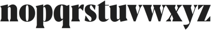 BlackerProCond Disp Heavy otf (800) Font LOWERCASE