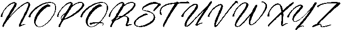 Blackers Luminous otf (900) Font UPPERCASE