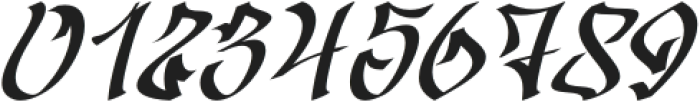 Blackfitty Italic otf (900) Font OTHER CHARS