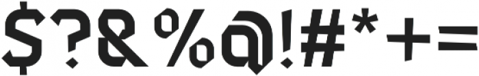 Blackhead Regular otf (900) Font OTHER CHARS