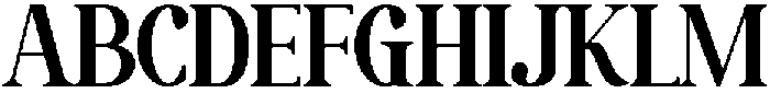 Blackish otf (900) Font UPPERCASE