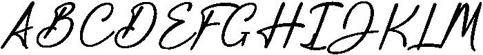 Blackline-Regular otf (900) Font UPPERCASE