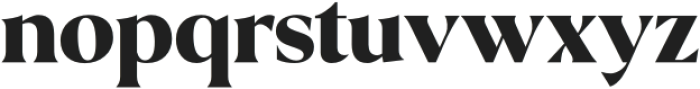 Blacklist Black otf (900) Font LOWERCASE