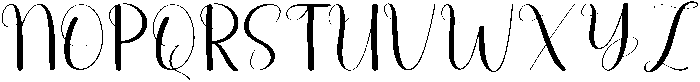 Blacklist Regular otf (900) Font UPPERCASE