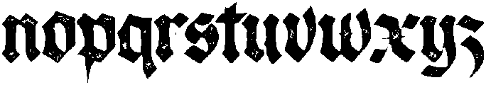 Blackmire Grainy otf (900) Font LOWERCASE