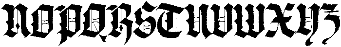 Blackmire Original otf (900) Font UPPERCASE