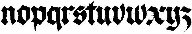 Blackmire Original otf (900) Font LOWERCASE