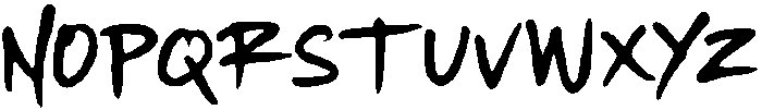 Blackmire Signature otf (900) Font LOWERCASE
