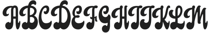 Blackmon-Regular otf (900) Font UPPERCASE