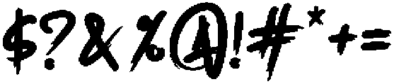 Blackmonssta otf (900) Font OTHER CHARS