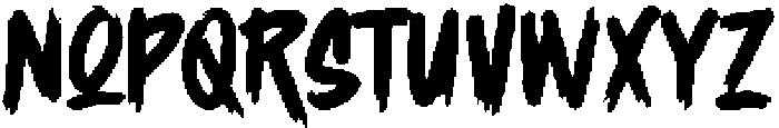 Blackmonssta otf (900) Font LOWERCASE