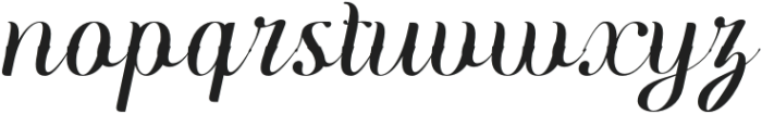 Blackmoon Italic otf (900) Font LOWERCASE