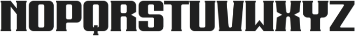 Blacko Sporty Regular otf (900) Font UPPERCASE
