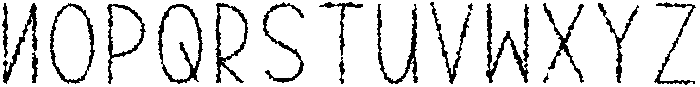 Blackout-Regular otf (900) Font UPPERCASE
