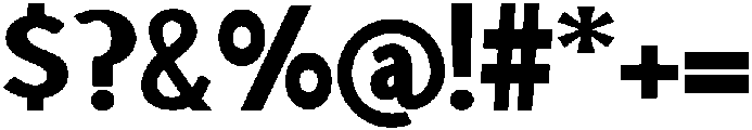 Blackout Regular otf (900) Font OTHER CHARS
