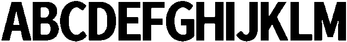 Blackout Regular otf (900) Font UPPERCASE