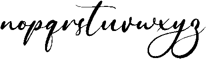 Blackrose otf (900) Font LOWERCASE