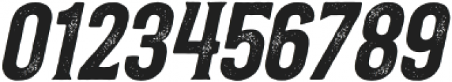 Blackside Rust Display Bold Italic otf (700) Font OTHER CHARS