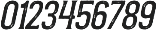 Blackside Rust Display Italic otf (900) Font OTHER CHARS