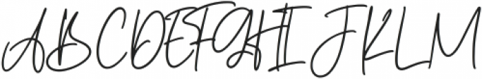 Blacksmith Signature ttf (900) Font UPPERCASE