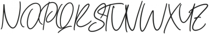 Blacksmith Signature ttf (900) Font UPPERCASE