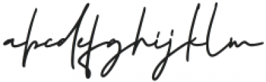 Blacksmith Signature ttf (900) Font LOWERCASE