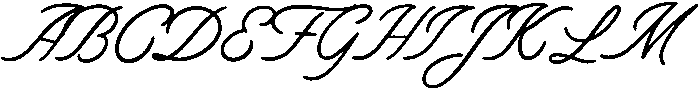 Blackstone Script otf (900) Font UPPERCASE