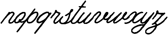 Blackstone Script otf (900) Font LOWERCASE