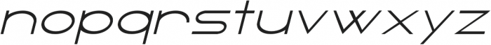 Blacktie Extra Expanded otf (900) Font LOWERCASE