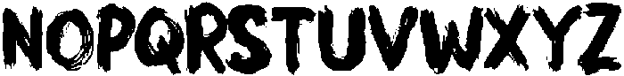 Blacktop Regular otf (900) Font LOWERCASE