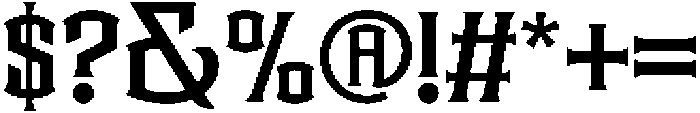 Blackward otf (900) Font OTHER CHARS