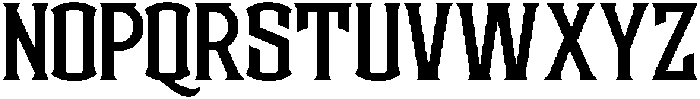 Blackward otf (900) Font UPPERCASE