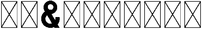 Blackwood Regular otf (900) Font OTHER CHARS