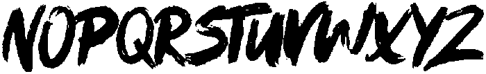 Blackyard otf (900) Font UPPERCASE