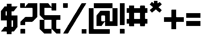 Blade Regular otf (400) Font OTHER CHARS