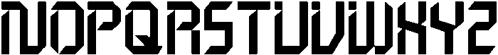 Blade Regular otf (400) Font UPPERCASE