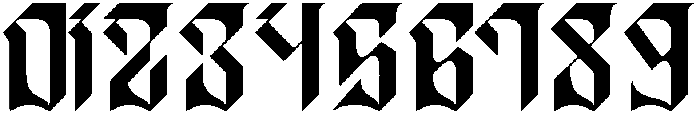 Blade Regular otf (400) Font OTHER CHARS