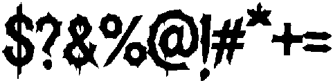 Blade Weaver otf (400) Font OTHER CHARS