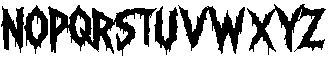 Blade Weaver otf (400) Font UPPERCASE