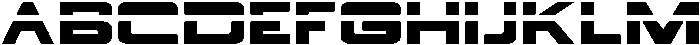 Bladebyte Regular otf (400) Font UPPERCASE