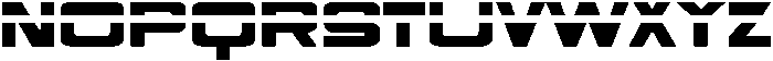 Bladebyte Regular otf (400) Font LOWERCASE